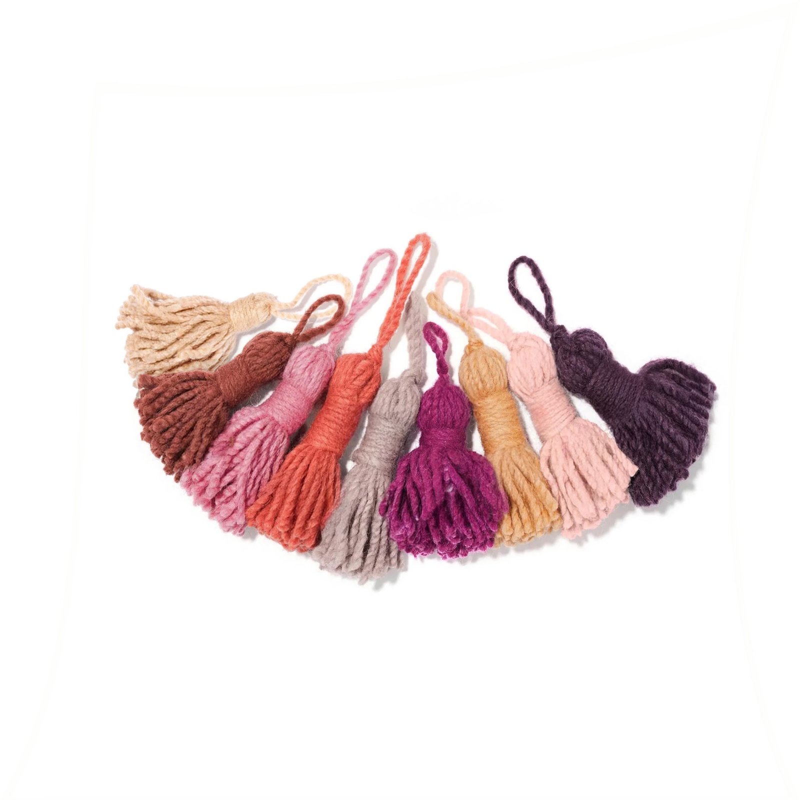 Pom Swatch Rug Pinks & Purples Pom-Pom Swatch Set Handmade Moroccan Rugs - BerberKnots ...